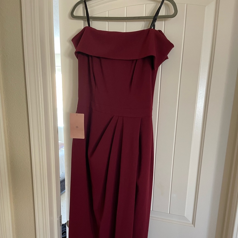 BHLDN bridesmaid dress never been worn! Off the shoulder, very classy